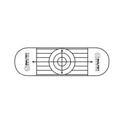 Putter Impact Marking Decal -21 Pack