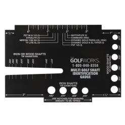 Multi Golf Shaft ID Gauge