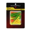 Maxfli Pronged 2.75'' High-Visibility Golf Tees 40-Pack-MX323