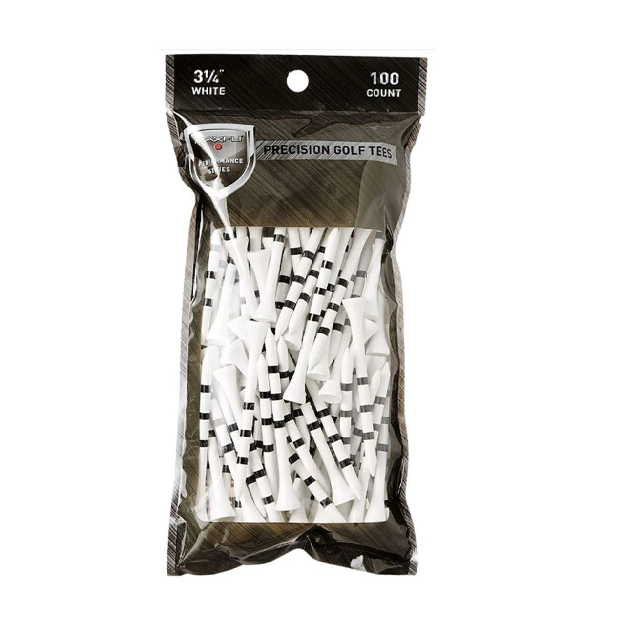 Maxfli 3.25 Performance Series Precision Golf Tees - 100-Pack-MX459 3 Maxfli 3.25 Performance Series Precision Golf Tees - 100-Pack-MX459