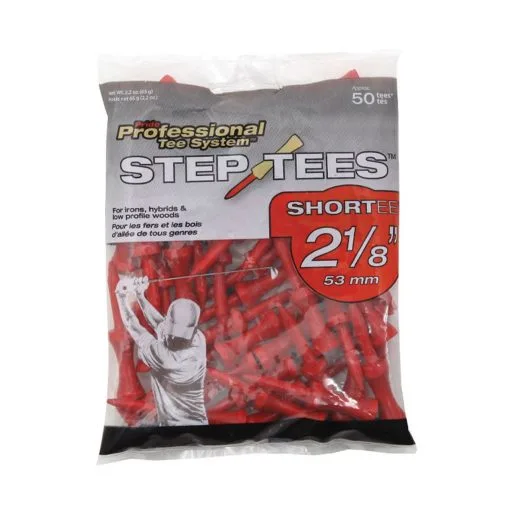 PTS Hardwood Step Golf Tees 8 PTS Hardwood Step Golf Tees -Tools Shop ps0021 18154.1674185942