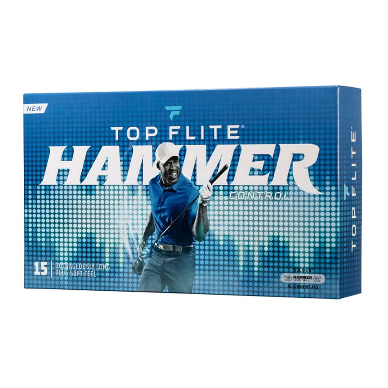 Top Flite Hammer Control Golf Balls - 15 Pack 3 Top Flite Hammer Control Golf Balls - 15 Pack